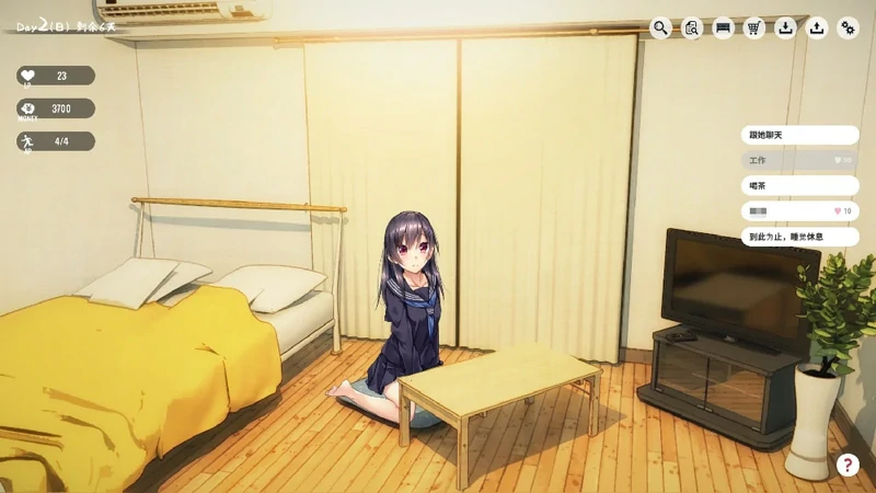 图片[2]-安卓+电脑【养成SLG/动态/全CV】家出少女1room Ver1.23 官中完结版-大壮社区